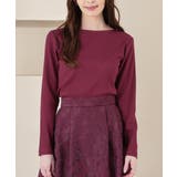 ワインレッド | トップス カットソー 長袖 | Honeys