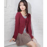 ボルドー | トップス カットソー 長袖 | Honeys