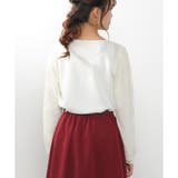 【ハニーズ】袖チュールトップス | Honeys | 詳細画像4