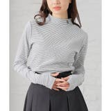 アイボリー×クロ | トップス カットソー 長袖 | Honeys