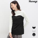 トップス カットソー 長袖 | Honeys | 詳細画像1