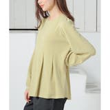 ライム | トップス カットソー 長袖 | Honeys