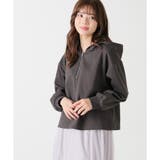 パーカー ハーフジップ スウェット | Honeys | 詳細画像7 