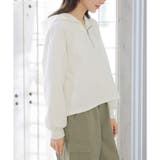 パーカー ハーフジップ スウェット | Honeys | 詳細画像22 