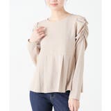 ベージュ | トップス カットソー レディース | Honeys