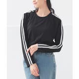 ブラック | トップス カットソー 長袖 | Honeys