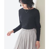 ブラック | トップス カットソー 長袖 | Honeys