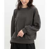 チャコール | トップス カットソー 長袖 | Honeys