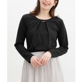 ブラック | トップス カットソー 長袖 | Honeys