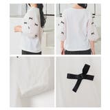 トップス カットソー リボン付トップス | Honeys | 詳細画像13