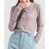 グレー | トップス カットソー 長袖 | Honeys