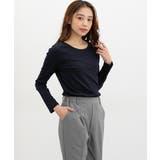 ネイビー | トップス Tシャツ ロンT | Honeys