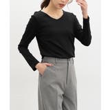 ブラック | トップス Tシャツ ロンＴ | Honeys