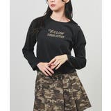 ブラック | トップス Tシャツ ロンＴ | Honeys