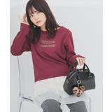 ボルドー | トップス Tシャツ ロンＴ | Honeys