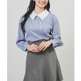 サックス | トップス カットソー 長袖 | Honeys