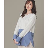 オフ×ブルー | トップス Tシャツ ロンＴ | Honeys