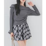 杢チャコール | トップス カットソー 長袖 | Honeys