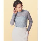 スモーキーブルー | トップス カットソー 長袖 | Honeys