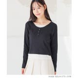 トップス カットソー 長袖 | Honeys | 詳細画像4 