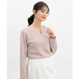 ピンク | トップス カットソー 長袖 | Honeys