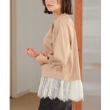 トップス カットソー レース | Honeys | 詳細画像12 