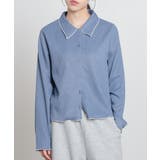 スモーキーブルー | トップス カーディガン 長袖 | Honeys