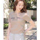 モカ | トップス カットソー 半袖 | Honeys