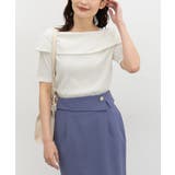アイボリー | トップス カットソー 半袖 | Honeys