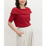 レッド | トップス カットソー 半袖 | Honeys