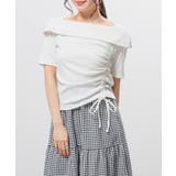 アイボリー | トップス カットソー 半袖 | Honeys
