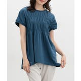 ブルーグリーン | トップス カットソー 半袖 | Honeys