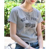 杢グレー | トップス カットソー 半袖 | Honeys