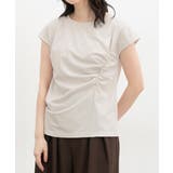 グレージュ | トップス カットソー ノースリーブ | Honeys