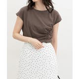 ダークモカ | トップス カットソー ノースリーブ | Honeys