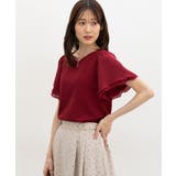 レッド | トップス カットソー 半袖 | Honeys