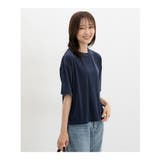 トップス カットソー 5分袖 | Honeys | 詳細画像5