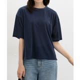 スモーキーブルー | トップス カットソー 5分袖 | Honeys