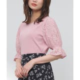トップス カットソー 5分袖 | Honeys | 詳細画像21