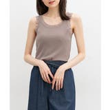 モカ | 【ハニーズ】トップス レースタンク タンクトップ | Honeys