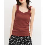 レッド | トップス キャミソール UVカット | Honeys