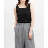 ブラック | トップス タンクトップ UVカット | Honeys