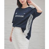 ネイビー | トップス Tシャツ 半袖Tシャツ | Honeys