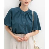 ブルーグリーン | トップス カットソー 半袖 | Honeys
