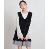 トップス ベスト ジレ | Honeys | 詳細画像5