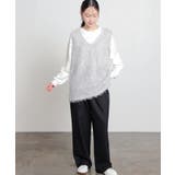 トップス ベスト ジレ | Honeys | 詳細画像6