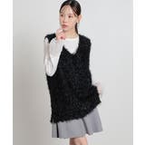 ブラック | トップス ベスト ジレ | Honeys