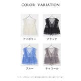 トップス カットソー ノースリーブ | Honeys | 詳細画像17 