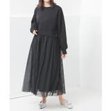 ワンピース 長袖 ロング丈 | Honeys | 詳細画像4 