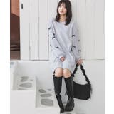 ワンピース 長袖 ミニ丈 | Honeys | 詳細画像4 